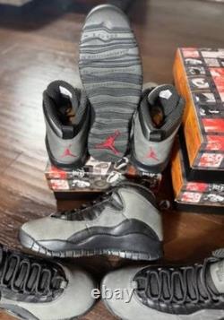 Nike Air Jordan 10 Shadow Uk Size 7 Brand New In The Box Extremely Rare Sneakers