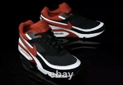 Nike Air Max BW Ultra SE Size 9 UK Extremely Rare BLACK UNIVERSITY RED/WHITE