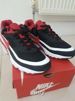 Nike Air Max BW Ultra SE Size 9 UK Extremely Rare BLACK UNIVERSITY RED/WHITE