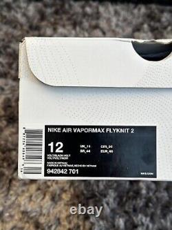 Nike Air Vapormax Flyknit 2 EXTREMELY RARE Black Volt UK 11 942842-701