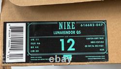 Nike LunarEndor QS LED Snowboarding Boots, UK 11, NEW IN BOX EXTREMELY RARE