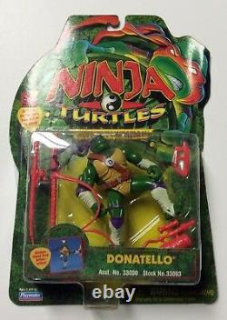 Ninja Turtles The Next Mutation DONATELLO Red Weapons NIP - Extremely RARE