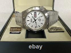 Nos! Extreme Rare Vtg Seiko Polar Royal Oak Watch Mint Nib Full Kit