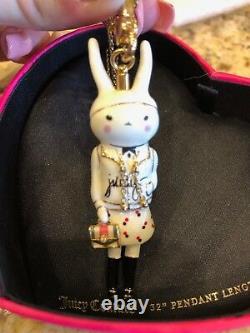 Nwot Juicy Couture Fifi Lapin Bunny 2012 Ltd Ed Pendant Charm. Extremely Rare