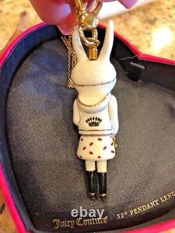 Nwot Juicy Couture Fifi Lapin Bunny 2012 Ltd Ed Pendant Charm. Extremely Rare