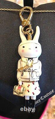 Nwot Juicy Couture Fifi Lapin Bunny 2012 Ltd Ed Pendant Charm. Extremely Rare