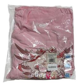 OFFICIAL Overwatch Pink Mercy Charity T-Shirt EXTREMELY RARE NEW Men's Size 4XL