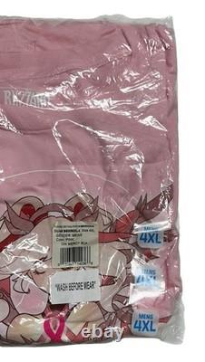 OFFICIAL Overwatch Pink Mercy Charity T-Shirt EXTREMELY RARE NEW Men's Size 4XL
