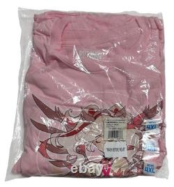 OFFICIAL Overwatch Pink Mercy Charity T-Shirt EXTREMELY RARE NEW Men's Size 4XL