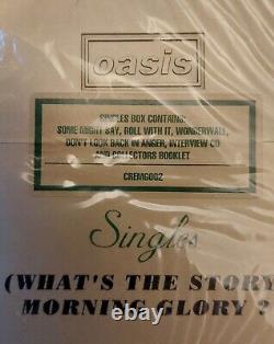 Oasis extremely rare 1996 two CD boxsets un-opened still sealed