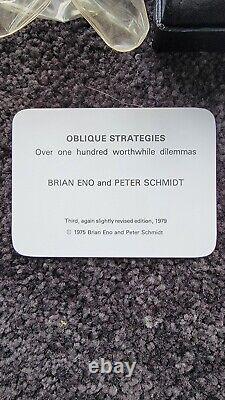 Oblique Strategies 1979 Third Edition Extremely Rare Brand New