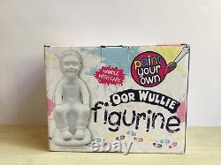 Oor Wullie 1st Edition Paint Your Own Figurine Extremely Rare New