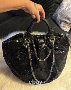 Oryany EXTREMELY RARE Wendy Black Sequin Shoulder Hand Bag New Purse