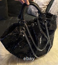 Oryany EXTREMELY RARE Wendy Black Sequin Shoulder Hand Bag New Purse