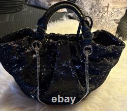 Oryany EXTREMELY RARE Wendy Black Sequin Shoulder Hand Bag New Purse