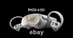 PICO 4 Pro FaceTracking 2025 VR + Comfort strap & Grips! EXTREMELY RARE HEADSET