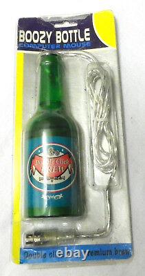 PS/2 MOUSE- PC VINTAGE BEER BOTTLE 90s NOVELTY RETRO EXTREMELY RARE