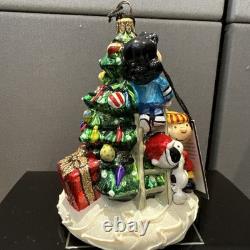 Peanuts Christmas Tree Ornament. Extremely Rare. New In Box. Made In Poland