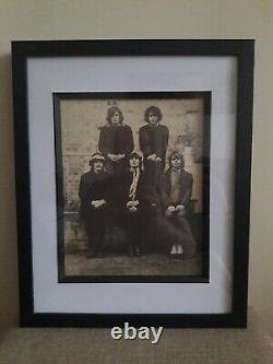 Pink Floyd Original Group Photo Housed In New Frame. Extremely Rare Early Photo