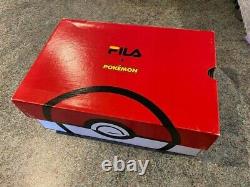 Pokemon Extremely Rare Limited Edition FILA X Trainers Sneakers Charmander NEW