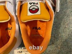 Pokemon Extremely Rare Limited Edition FILA X Trainers Sneakers Charmander NEW