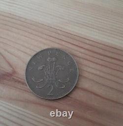 RARE! 1971 2p New Pence EXTREMELY rare, OLD coin, Good Condition, Collectors