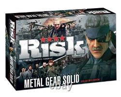 RISK METAL GEAR SOLID Collector's Edition Board Game Extremely RARE NEW SEALED