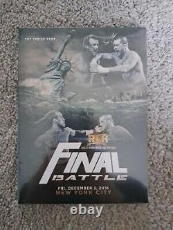 ROH Final Battle 2016 brand new and sealed. Extremely rare OOP. WWE TNA ECW AEW
