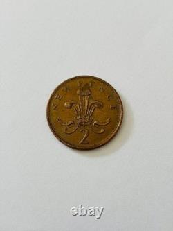 Rare 1981 2P New Pence Coin, Extremely Rare and Valuable Collector's Item