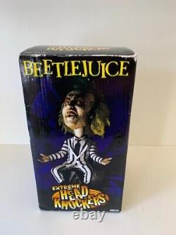 Rare Neca Extreme Beetlejuice Head Knocker Figure