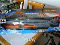 Reduced Extremely RARE BBI ELITE FORCE F-18 HORNET. 1/18 SCALE, RETIRED