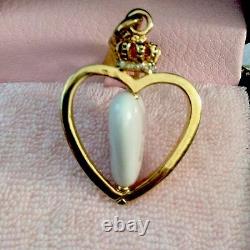 Reserved! Juicy Couture Heart Spinner Charm Yjru1085 Extremely Rare Nwt