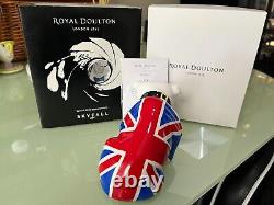 Royal Doulton Extremely Rare 2012'M's' Skyfall Jack the Bulldog 007 Complete