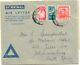 South Africa + New Zealand 1945 Extremely Rare Mixed Franking Airmail Cover