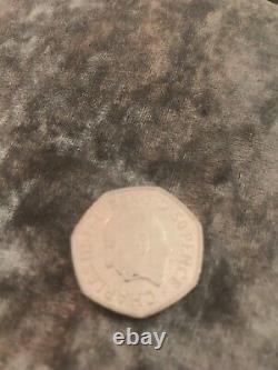 SUPER EXTREMELY RARE 50P COIN OF KING CHARLES NEW CORONATION COIN Free Postage