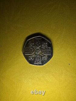 SUPER EXTREMELY RARE 50P COIN OF KING CHARLES NEW CORONATION COIN Free Postage