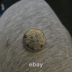 SUPER EXTREMELY RARE 50P COIN OF KING CHARLES NEW CORONATION COIN Free Postage
