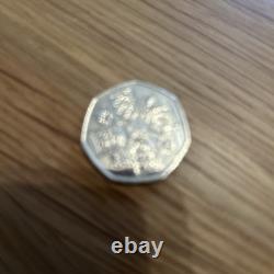 SUPER EXTREMELY RARE 50P COIN OF KING CHARLES NEW CORONATION COIN Free Postage