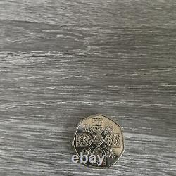 SUPER EXTREMELY RARE 50P COIN OF KING CHARLES NEW CORONATION COIN Free Postage