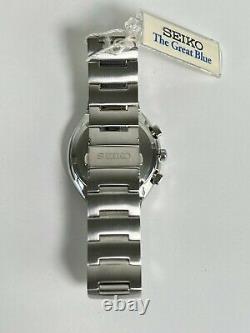 Seiko Snd007p1 The Great Blue Tv Dial Vintage New Old Stock Extremely Rare