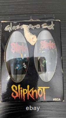Slipknot Set of Shooter Glasses. Extremely rare. New in box