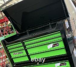 Snap On Tool TOP BOX 40 Extreme Green & Black Brand New Rare Split Draw Box
