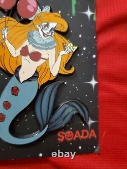 Soada Arielwise Disney Monster Pin pennywise extremely rare 4 3/4 inches