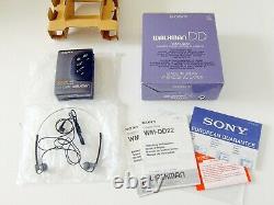 Sony Wm-dd22 Walkman New Old Stock N. O. S. Extremely Rare