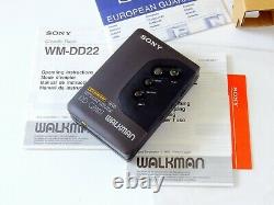 Sony Wm-dd22 Walkman New Old Stock N. O. S. Extremely Rare