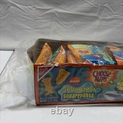 Spongebob Squarepants Extremely Rare Mini Cheese Nips Bag Box Brand New Sealed