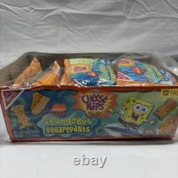 Spongebob Squarepants Extremely Rare Mini Cheese Nips Bag Box Brand New Sealed