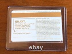 Starbucks Card 2008 TEST White Gold EXTREMELY RARE NEW MINT- No logo or serial #