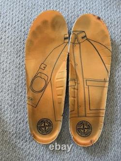 Stone Island New Balance M577 Orange Trainers 2013 Uk 8 1/2 Used Extremely Rare