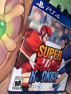 Super Blood Hockey PS4 Limited Rare Games New Sealed (Extremely Rare)